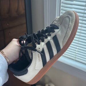 Adidas Samba Black and White Sneakers